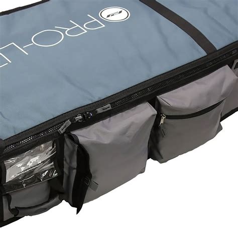 attach surfbag to wheeled luggage.